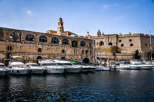 Beautiful Yachts Of Cospicua Docks, Malta