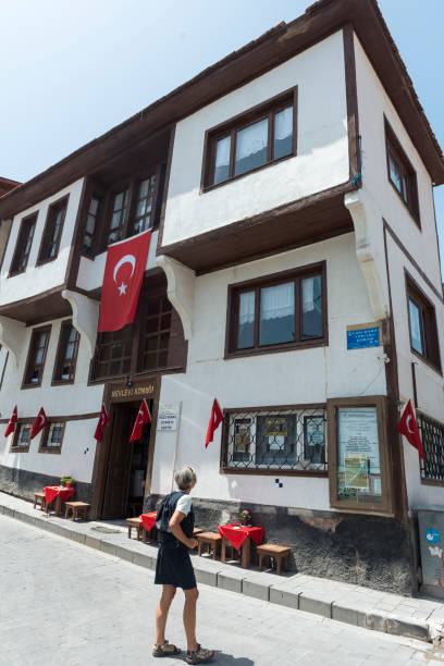 Turkish Ottoman style Mevlevi Konağı (Mansion), Mihrioğlu Konağı, Afyonkarahisar It is a historical place built in 1905, used as a house until 1993, and continued as a cafe restaurant since 2007. May 18, 2015 diyarbakırescort stock pictures, royalty-free photos & images
