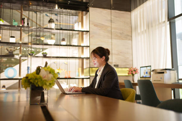 istock Business woman working with laptop 1782065573