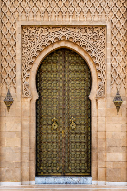 istock Ornate door at a mausoleum in Rabat, Morocco 1782147838
