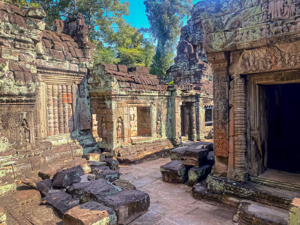 istock Preah Khan, Preah Khan Kampong Svay archaeological site, Angkor, Cambodia 1782177727
