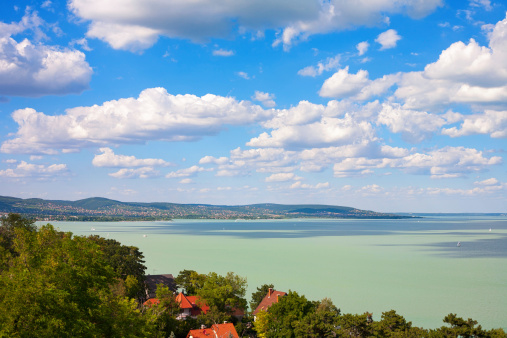 Lake Balaton at Tihany, Hungary
