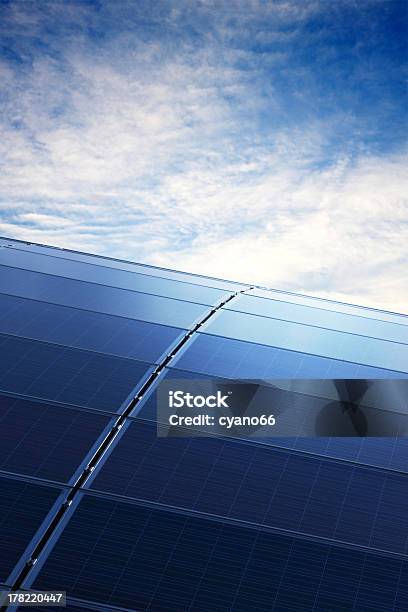 Solar Panels Stock Photo - Download Image Now - Blue, Copy Space, Environmental Conservation