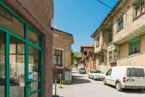 View from Afyonkarahisar Mevlevii Konağı Street. May 18, 2015