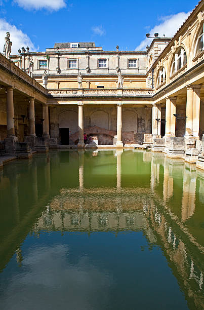 łaźnie rzymskie - roman baths zdjęcia i obrazy z banku zdjęć