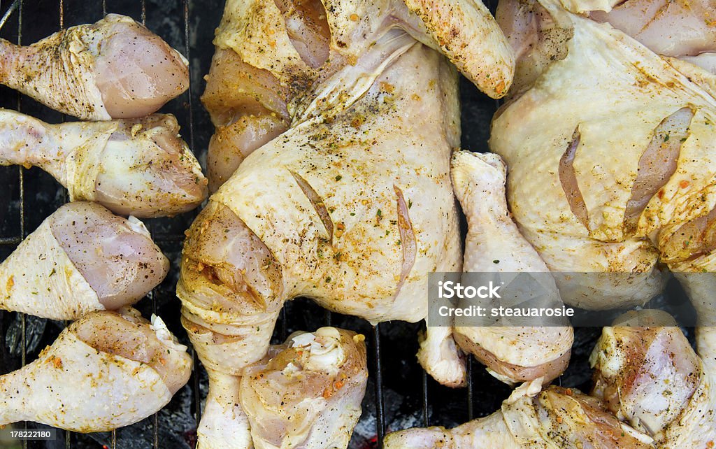 Цыплёнок барбекю - Стоковые фото Барбекю роялти-фри