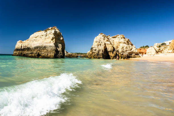 istock Algarve waves Portugal Europe 1782223666