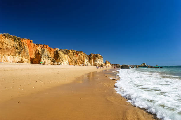 istock Algarve waves Portugal Europe 1782223809