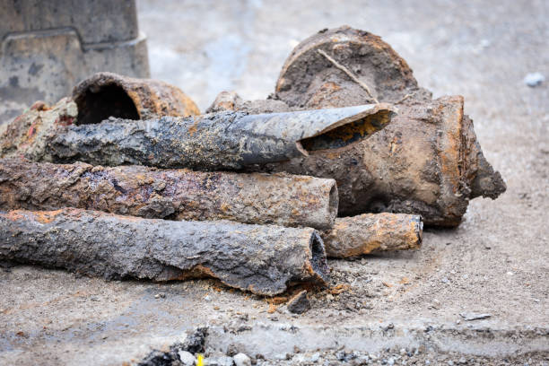 istock Detail shot with old and rusty drinking water pipes 1782246106