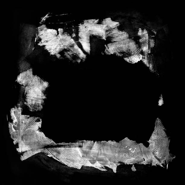 istock Gray abstract grunge black and white painted background 1782273145