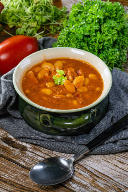 istock Baked beans in tomato sauce. 1782277388
