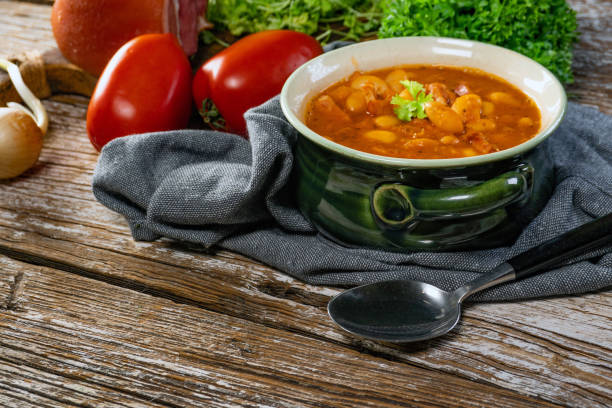 istock Baked beans in tomato sauce. 1782277980