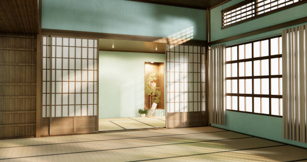 istock Empty wooden room ,Cleaning room interior 1782344846