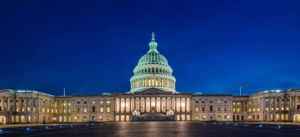 istock Capitol in Washington DC at Blue Hour 1782428157