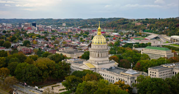 istock West Virginia State Capitol Building Overlooking Charleston on Cloud Day 1782515916
