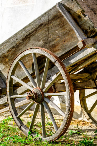 istock old wooden cart at a farm 1782529441