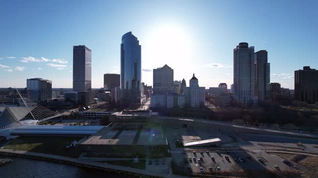 Panoramic View of Milwaukee's Lakeside City