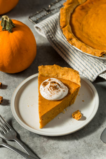 istock Homemade Orange Thanksgiving Pumpkin Pie 1782581274