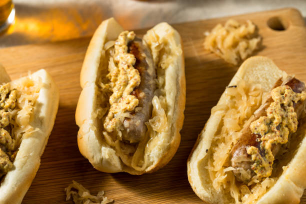 istock Homemade German Bratwurst Sandwich 1782585440