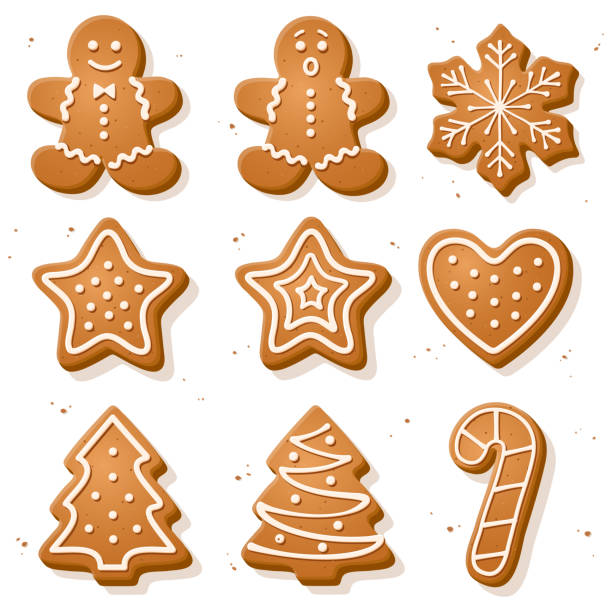 Christmas_Cookies - illustrazione arte vettoriale