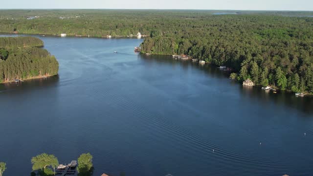 A Beautiful Day for Sailing in Minocqua's Lake