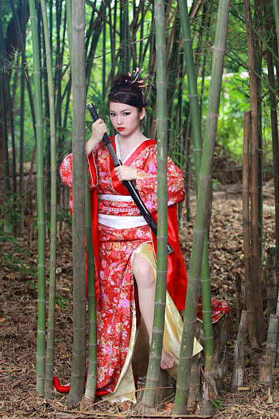 istock Girl in kimono 178261248