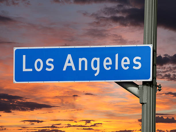istock LA Street Sign Sunset 178262011