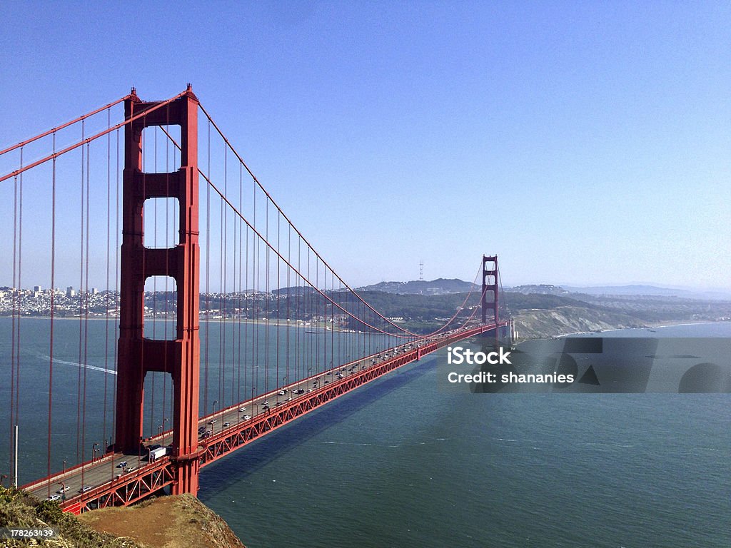 Golden Gate Bridge - Foto stock royalty-free di Ambientazione esterna