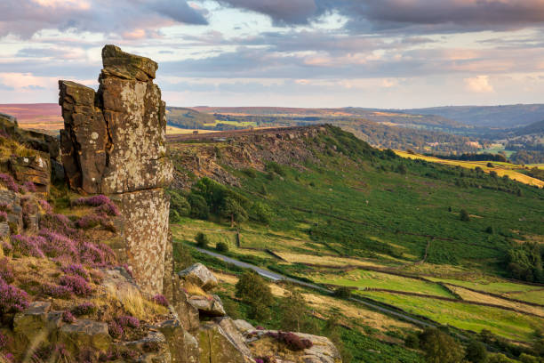istock Pinnacle Rock at Curbar Edge, Peak District 1782653835