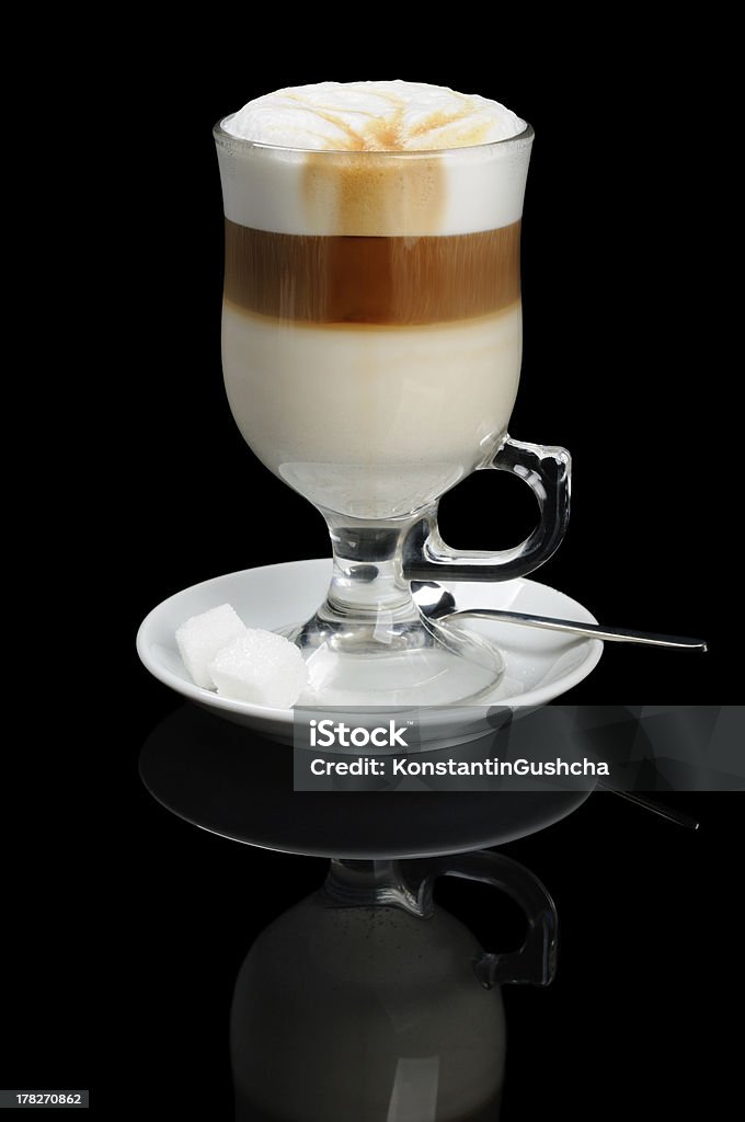 Café com leite - Foto de stock de Açúcar royalty-free