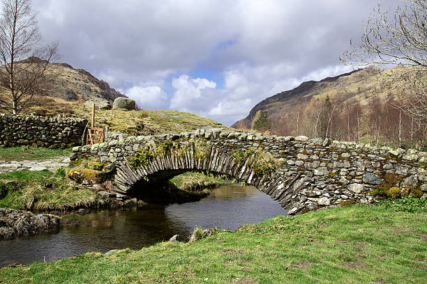 istock Mountain Bridge in the English Lake District 178274598