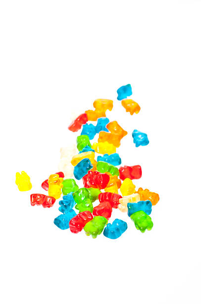 Colorful gummy bears