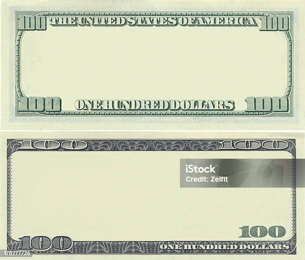 Photo libre de droit de Clair Motif Banknote 100 Dollars banque d'images et plus d'images libres de droit de Billet de banque - Billet de banque, Facture, Chiffre 100