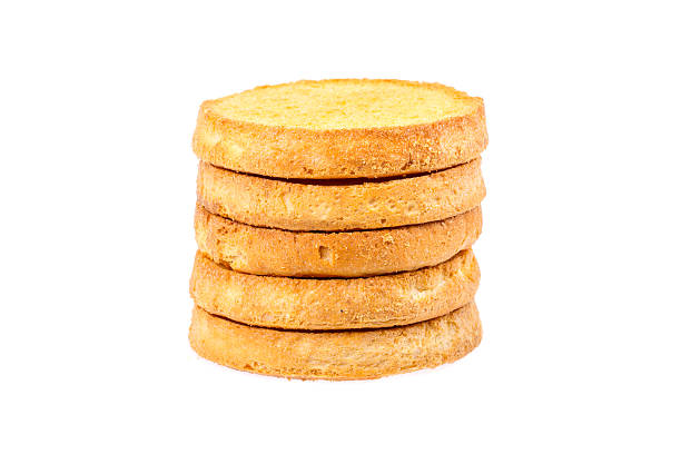 istock Series of round rusk 178277838