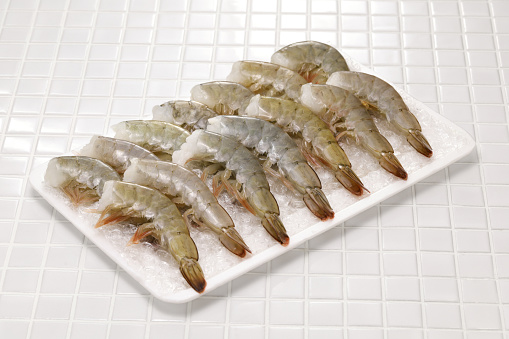 Headless frozen whiteleg shrimp, Ebi fry (Japanese fried shrimp) ingredient
