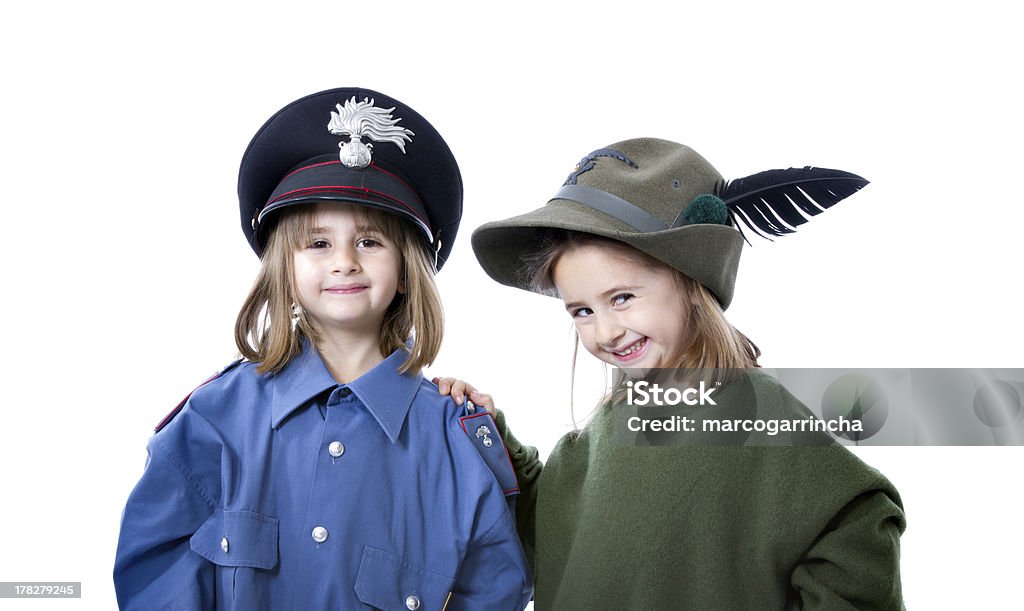 Ejército italiano y carabiniere alpino - Foto de stock de Carabinieri libre de derechos