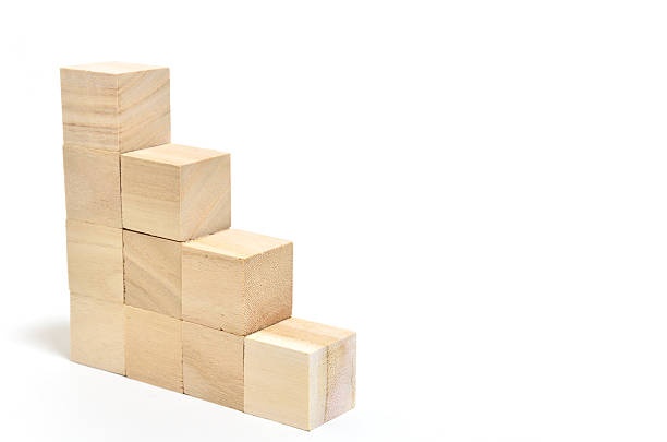 istock Stairs of square blocks. 178280142