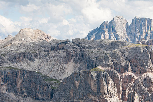italian alps landscape stock photo