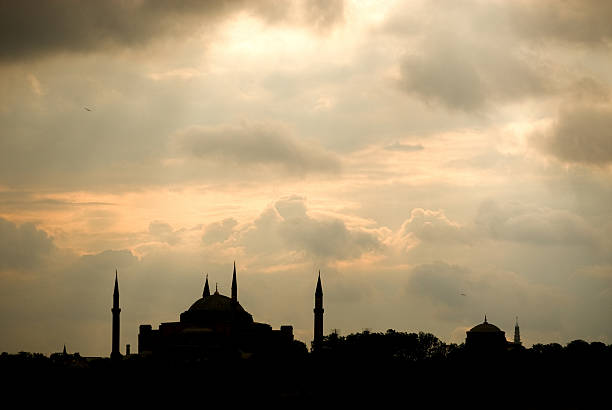 Turkish mosque stock photo