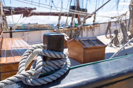 Old sail ship restored to navigation