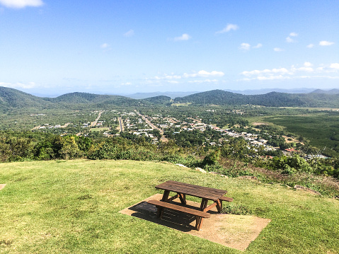 A view from the lookout over Queenslands northern town