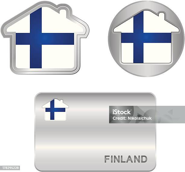 ホームアイコンフィンランドの旗 - アイコンのベクターアート素材や画像を多数ご用意 - アイコン, イラストレーション, キャンペーンバッジ