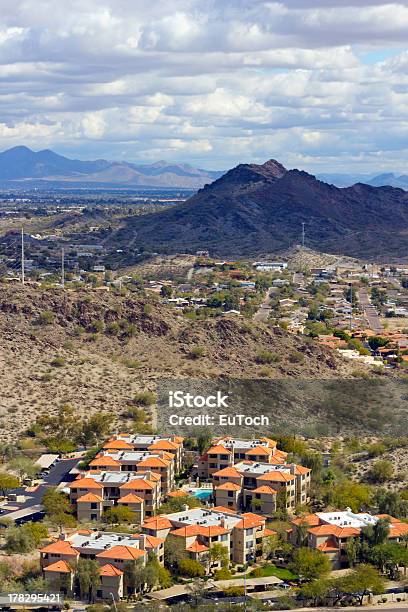 Arizonawohnbereich Stockfoto und mehr Bilder von Anhöhe - Anhöhe, Arizona, Baum