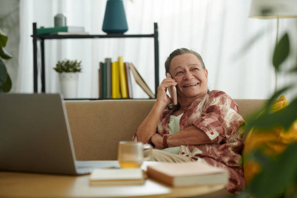 istock Senior Woman Talking on Phone 1782965900