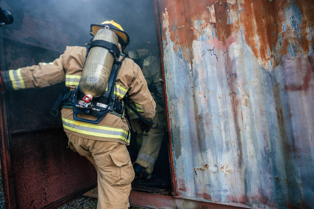istock Firefighters rescued the survivors 1783057401