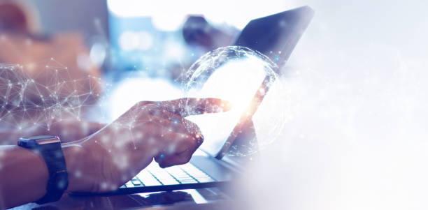 istock Internet of Things IoT, digital marketing, internet network connection concept, social media, virtual screen technology. 1783061082