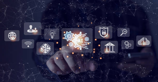 istock hand touching to access information in online network and global connectivity AI artificial intelligence innovation and technology 1783071803