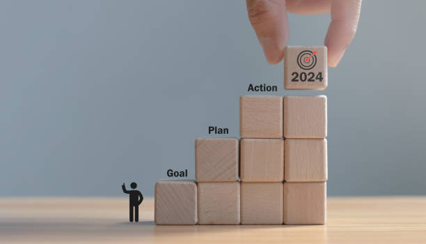 istock 2024 Goal plan action, Business action plan strategy, outline all the necessary steps to achieve your goal 1783074789