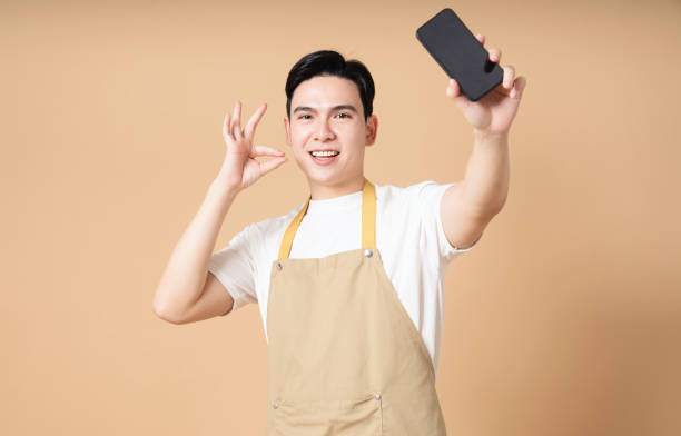 istock Photo of young Asian man on background 1783078233