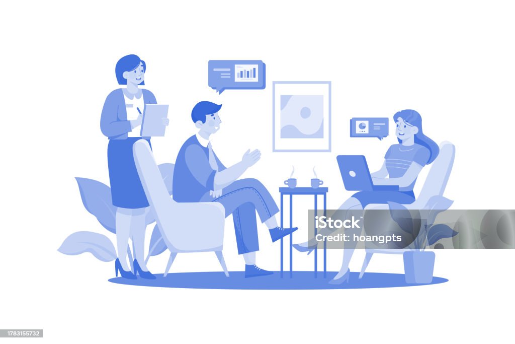 Assistant Manager Picture Assistant Manager Illustration Concept On A White Background Stock ...